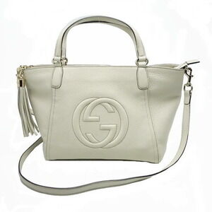 Gucci Bag Soho Leather White
